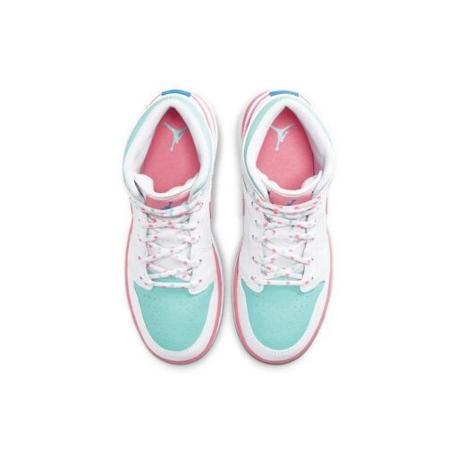 (GS) Air Jordan 1 Mid 'Digital Pink' 555112-102
