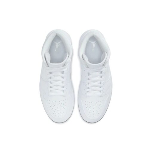 Air Jordan 1 Mid 'Triple White 2020' 554724-130