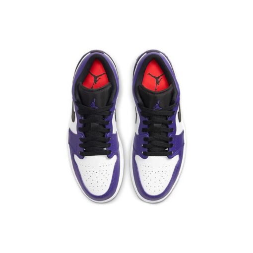 Air Jordan 1 Low 'Court Purple White' 553558-500