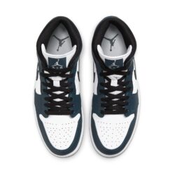 Air Jordan 1 Mid 'Armory Navy Dark Teal' 554724-411