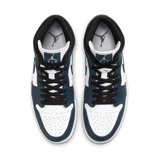 Air Jordan 1 Mid 'Armory Navy Dark Teal' 554724-411