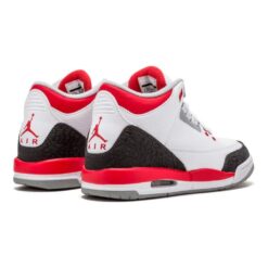 (GS) Air Jordan 3 Retro 'Fire Red' 2013 398614-120