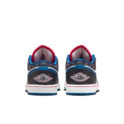 Air Jordan 1 Low 'White Industrial Blue Siren Red' FV3622-141