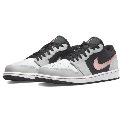 Air Jordan 1 Low 'Grey Fog Bleached Coral' 553558-062