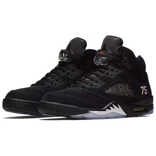 Air Jordan 5 Psg 75 logo 'Black' AV9175-001