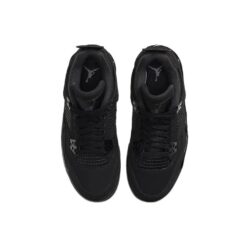 (GS) Air Jordan 4 Retro 'Black Cat' 2020 408452-010