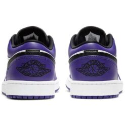 Air Jordan 1 Low 'Court Purple White' 553558-500