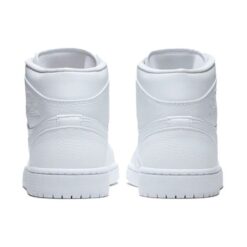 Air Jordan 1 Mid 'Triple White 2020' 554724-130