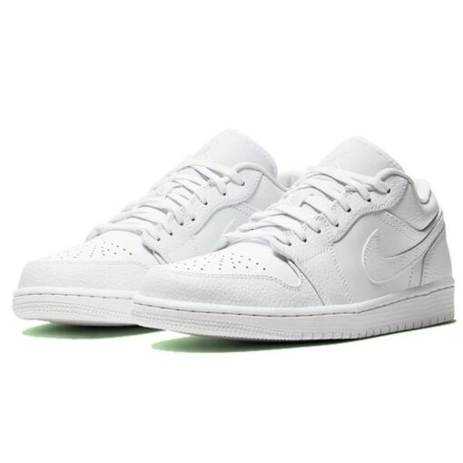 Air Jordan 1 Low 'Triple White' 553558-130