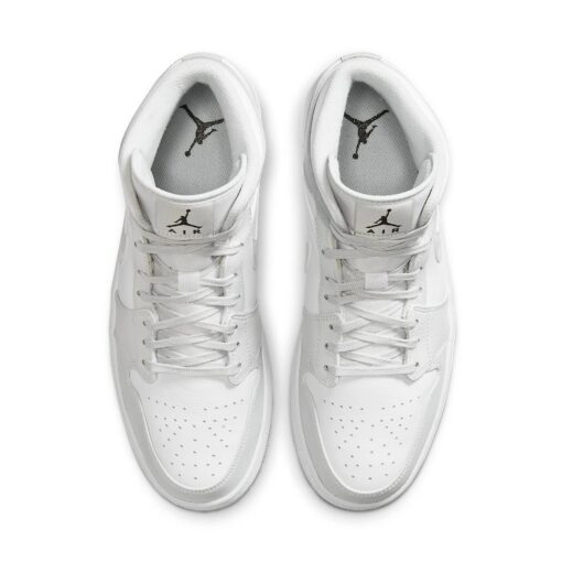 Air Jordan 1 Mid 'Swoosh Logo - Grey Camo' DC9035-100