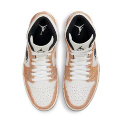 Air Jordan 1 Mid SE 'Brushstroke Paint Splatter' DA8005-100