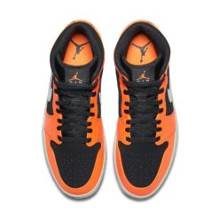 Air Jordan 1 Mid 'Black Cone' 554724-062