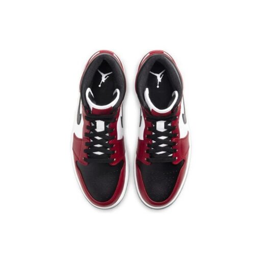 Air Jordan 1 Mid 'Chicago Black Toe' 554724-069