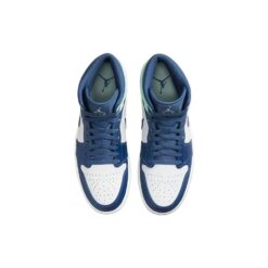Air Jordan 1 Mid 'Blue Mint' 554724-413