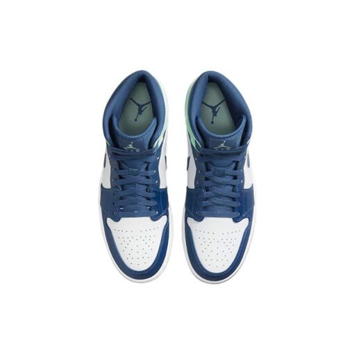 Air Jordan 1 Mid 'Blue Mint' 554724-413