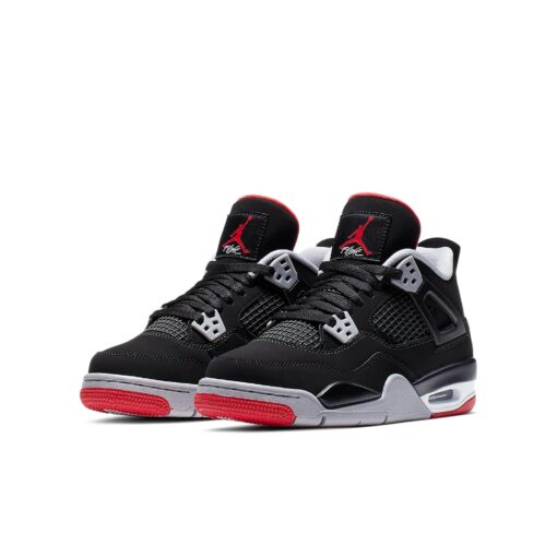 (GS) Air Jordan 4 Retro OG 'Bred' 2019 408452-060