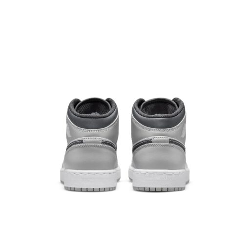 (GS) Air Jordan 1 Mid 'Light Smoke Grey' 554725-078