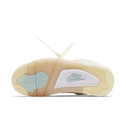 (WMNS) Air Jordan 4 x Off-White SP 'Sail' CV9388-100