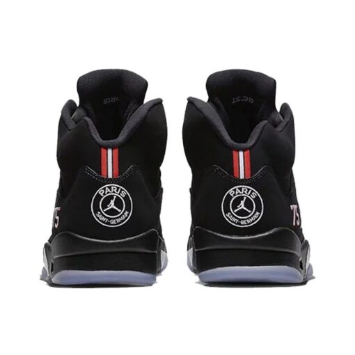 Air Jordan 5 Psg 75 logo 'Black' AV9175-001