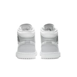 Air Jordan 1 Mid 'Swoosh Logo - Grey Camo' DC9035-100