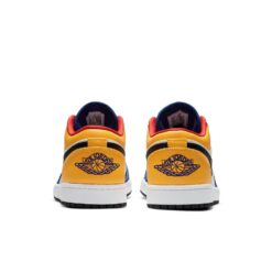 Air Jordan 1 Low 'White Deep Royal Blue' 553558-123