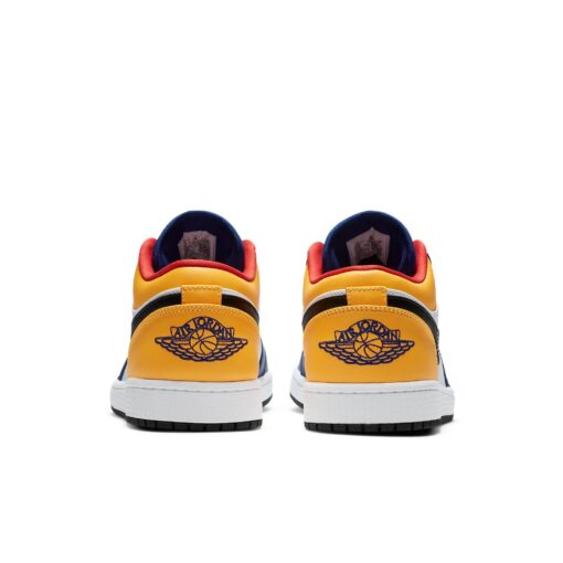 Air Jordan 1 Low 'White Deep Royal Blue' 553558-123