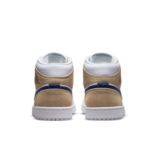 Air Jordan 1 Mid 'White Khaki Blue Void' DO6726-100