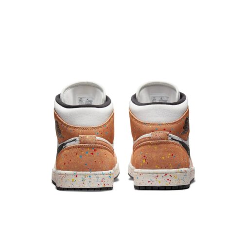 Air Jordan 1 Mid SE 'Brushstroke Paint Splatter' DA8005-100
