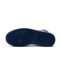 (WMNS) Air Jordan 1 Mid 'French Blue Gym Red' BQ6472-146