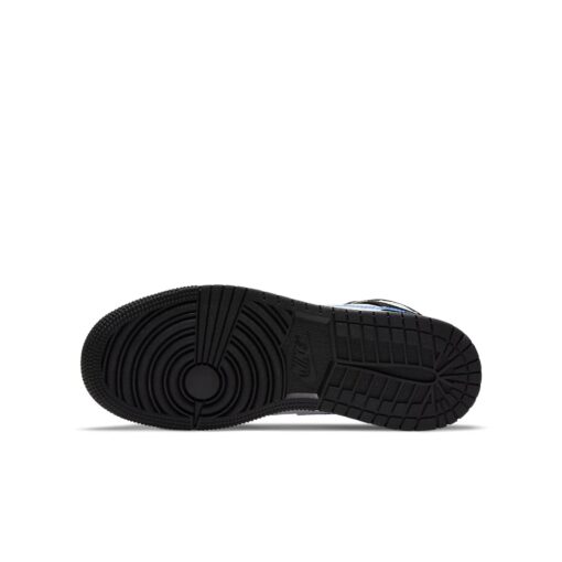 (GS) Air Jordan 1 Mid 'Black Racer Blue' 554725-084