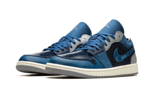 Air Jordan 1 Low Se Craft Obsidian French Blue Ashen Slate White - Dr8867-400