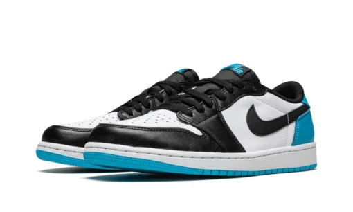 Air Jordan 1 Retro Low Og Black Dark Powder Blue - Cz0790-104