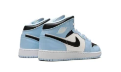 Air Jordan 1 Mid Ice Blue 2022 GS - 555112-401