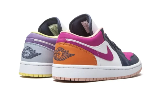 Air Jordan 1 Low SE 'Mismatched - Purple Magenta' DJ4342-400