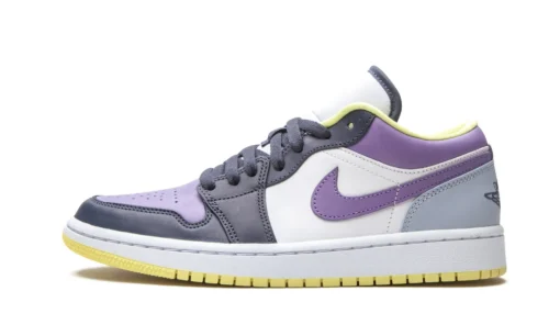 Air Jordan 1 Low SE 'Mismatched - Purple Magenta' DJ4342-400