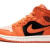 Air Jordan 1 MID SE Orange/Black - DM3381-600