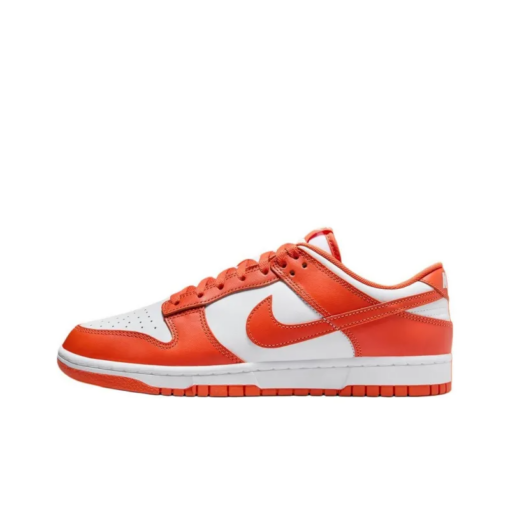 Dunk Skateboard Shoes Unisex Low-Top White Orange - DV0833-114