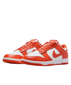 Dunk Skateboard Shoes Unisex Low-Top White Orange - DV0833-114