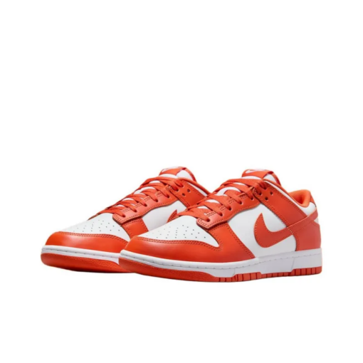 Dunk Skateboard Shoes Unisex Low-Top White Orange - DV0833-114