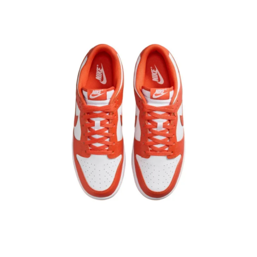 Dunk Skateboard Shoes Unisex Low-Top White Orange - DV0833-114