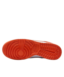 Dunk Skateboard Shoes Unisex Low-Top White Orange - DV0833-114