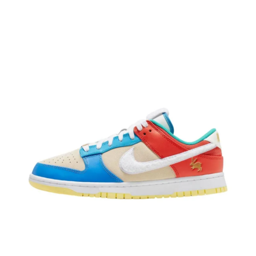 Dunk Low Retro Prm Year Of The Rabbit Blue Orange Cream - Fd4203-111