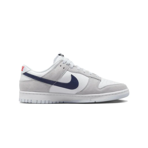 Dunk Low White Grey Navy Aqua Mini Swoosh - Fj4227-001