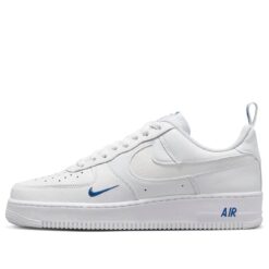 Nike Air Force 1 Low Cut Out 'Reflective Swoosh White Blue' FB8971-100