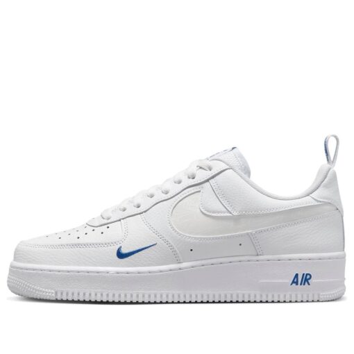 Nike Air Force 1 Low Cut Out 'Reflective Swoosh White Blue' FB8971-100