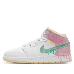 (GS) Air Jordan 1 Mid SE 'Ice Cream' DD1666-100