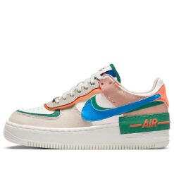 (WMNS) Nike Air Force 1 Shadow 'Sail Signal Blue Green' CI0919-109
