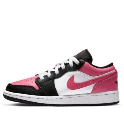 (GS) Air Jordan 1 Low 'Pinksicle Black' 554723-106