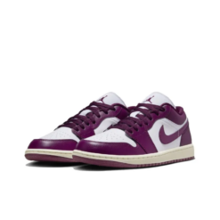 Air Jordan 1 Vintage Basketball Shoes Low-Top Purple Red White - DC0774-161