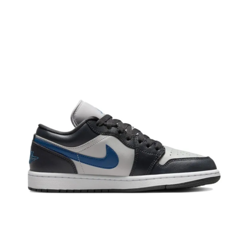 Air Jordan 1 Low Anthracite Industrial Blue - Dc0774-040